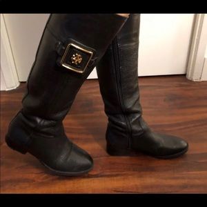 Tory Burch leather boots